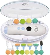 Rechargeable 22 in 1 Baby Nail Trimmer, Safe Electric Baby Nail File, Extra 13 Replacements, Roya...