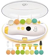 Royal Angels Rechargeable Baby Nail Trimmer 22 in 1, Safe Electric Baby Nail File, Extra 13 Repla...