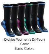 Dickies Women's Dri-Tech Crew Basic Colors