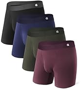 DAVID ARCHY Mens Underwear Boxer Briefs Micro Modal Ultra Soft Moisture Wicking Seamless Underwea...