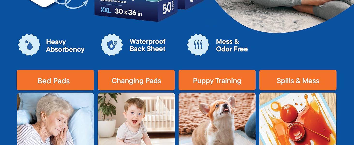 pee pads