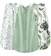 Yoofoss Baby Sleep Sack 6-12 Months Wearable Blanket for Babies 100% Cotton 2-Way Zipper TOG 0.5 ...
