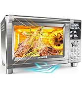 Nuwave Bravo XL Pro Air Fryer Toaster Oven with Grill Combo, 2024 New Ultra-Fast Convection Syste...