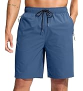 G Gradual Men's Swim Trunks 9" Quick Dry Swimming Board Shorts with Zipper Pockets Swimwear Bathi...