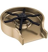 Delta Faucet Metal Glass Rinser for Kitchen Sinks, Kitchen Sink Accessories, Bar Glass Rinser, Ch...