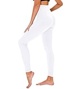 TNNZEET Leggings for Women, Black High Waisted Plus Size Maternity Workout Yoga Pants