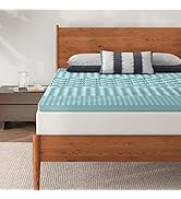 NapQueen 5-Zone Gel Memory Foam Mattress Topper