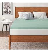 NapQueen Green Tea Memory Foam Mattress Topper