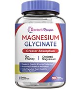Doctor's Recipes Magnesium Glycinate 500 mg for Men & Women
