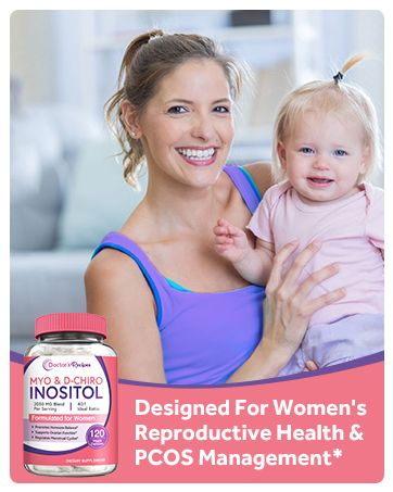 Doctor's Recipes Inositol Capsules for Women's Reproductive Health & PCOS Management*