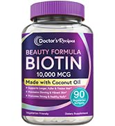 Doctor's Recipes Biotin 10,000 mcg Softgels