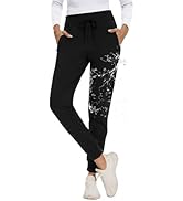 CAMPSNAIL Fleece Lined Joggers Women - Water Resistant Thermal Winter Sweatpants Running Hiking Y...