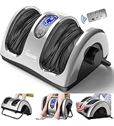 TISSCARE Shiatsu Foot Massager with Heat: Foot Massager Machine for Neuropathy, Plantar Fasciitis...