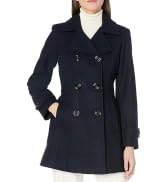 Anne Klein Women's Classic Double Breasted Coat