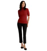 Anne Klein Women's Half Sleeve Turtleneck