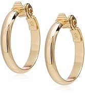 Anne Klein Clip Hoop Earrings