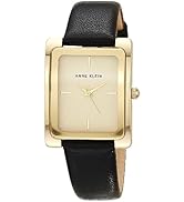 Anne Klein Women's Leather Strap Watch