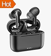TOZO NC2 Hybrid Active Noise Cancelling Wireless Earbuds, in-Ear Detection Headphones, IPX6 Water...