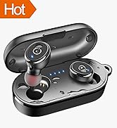 TOZO T10 Bluetooth 5.3 Wireless Earbuds with Wireless Charging Case IPX8 Waterproof Stereo Headph...