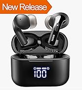 TOZO T20 Wireless Earbuds Bluetooth Headphones 48.5 Hrs Playtime with LED Digital Display, IPX8 W...