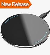 TOZO 2024 Upgraded Wireless Charger 15W Max Fast Wireless Charging Pad Compatible with iPhone 15/...