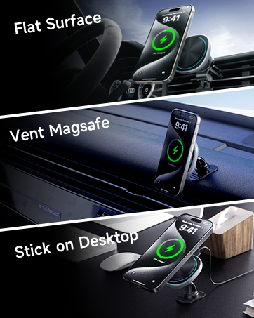 magnetic phone holder for car