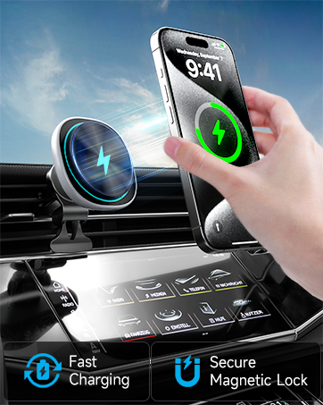 magnetic phone holder for car