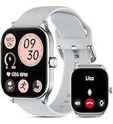 Smart Watch for Men Women(Answer/Make Call), Smartwatches with Heart Rate/SpO2/Sleep/Stress Monit...