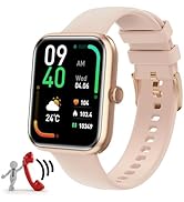 Smart Watch for Men Women(Answer/Make Call), Smartwatches with Heart Rate/SpO2/Sleep/Stress Monit...