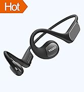 TOZO OpenReal Open Ear Headphones Bluetooth 5.3 Air Conduction Wireless Headphones Sport Earbuds ...