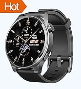 TOZO S5 Smart Watch (Answer/Make Calls), 1.43’’ AMOLED Smart Watches for Men Women 100+ Sport Mod...