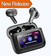 TOZO ColorPods Wireless Earbuds with Touch Screen Active Noise Cancelling Ear Buds 4 Mics ENC Cle...