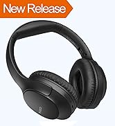 TOZO HA1 Bluetooth 5.4 Headphones, ENC Call Noise Cancelling with Mic Over Ear Wireless Headset F...