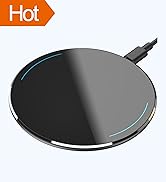 TOZO 2024 Upgraded Wireless Charger 15W Max Fast Wireless Charging Pad Compatible with iPhone 15/...