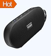 TOZO PA1 Bluetooth Speaker with 20W Stereo Sound, 25H Playtime, IPX7 Waterproof Portable Wireless...