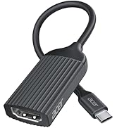 acer USB-C to HDMI Adapter 4K@60Hz, Thunderbolt 3/4 to HDMI Adapter, Type C HDMI Converter, Compa...