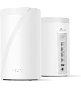TP-Link Tri-Band WiFi 7 BE10000 Whole Home Mesh System (Deco BE63) | 6-Stream 10 Gbps | 4 × 2.5G ...