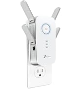 TP-Link AC2600 WiFi Extender(RE650), Up to 2600Mbps, Dual Band WiFi Range Extender, Gigabit port,...