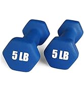 Portzon Weights Dumbbells 10 Colors Options Compatible with Set of 2 Neoprene Dumbbells Set,1-15 ...