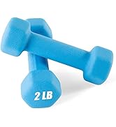 Portzon Weights Dumbbells 10 Colors Options Compatible with Set of 2 Neoprene Dumbbells Set,1-15 ...