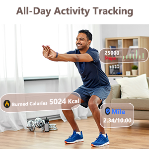 fitvii fitness tracker watch