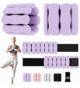 Adjustable Ankle Weights for Women Men Kids,Weighted Pilates Wrist Weights Set for Walking Runnin...