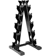 Dumbbell Weight Rack Stand Only - 260 LBS Weight Capacity, A-Frame Dumbbell Weight Rack Dumbbells...