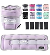 Adjustable Ankle Weights for Women Men Kids 1/2/3/4/5/6/8/10/12/20 LBS 1 Pair Wrist Leg Arm Weigh...