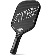 MTEN Carbon Fiber Pickleball Paddles, USAPA Approved T700 3K Carbon Pickleball Paddles, 16MM Poly...