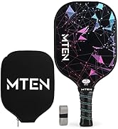 Pickleball Paddle, USAPA Approved Fiberglass Surface Pickleball Paddle with Protective Cover. Ind...