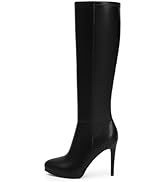 Modatope Knee High Boots Women Platform Boots Pointed Toe Tall Boots 4 In Stiletto High Heel Long...