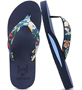 KuaiLu Womens Arch Support Flip Flops Ladies Comfort Lightweight Soft Yoga Mat Thong Sandals