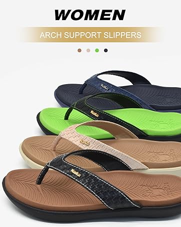 flip flops with arch support