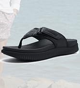 KuaiLu Mens Orthotic Flip Flops